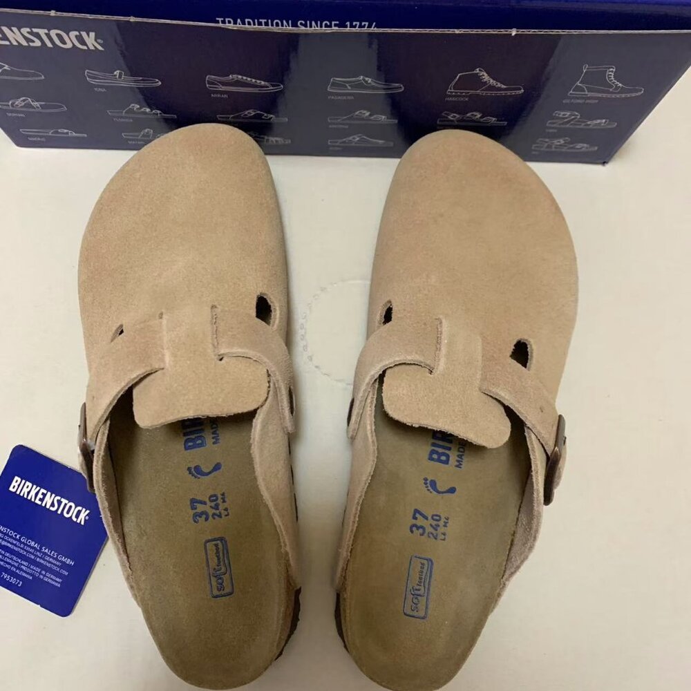 Birkenstock Boston Cream Women's Sandals Narrow - Picture 3 of 6